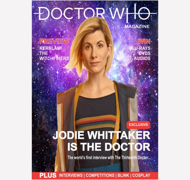 Dr Who Magazine Cover MockUp