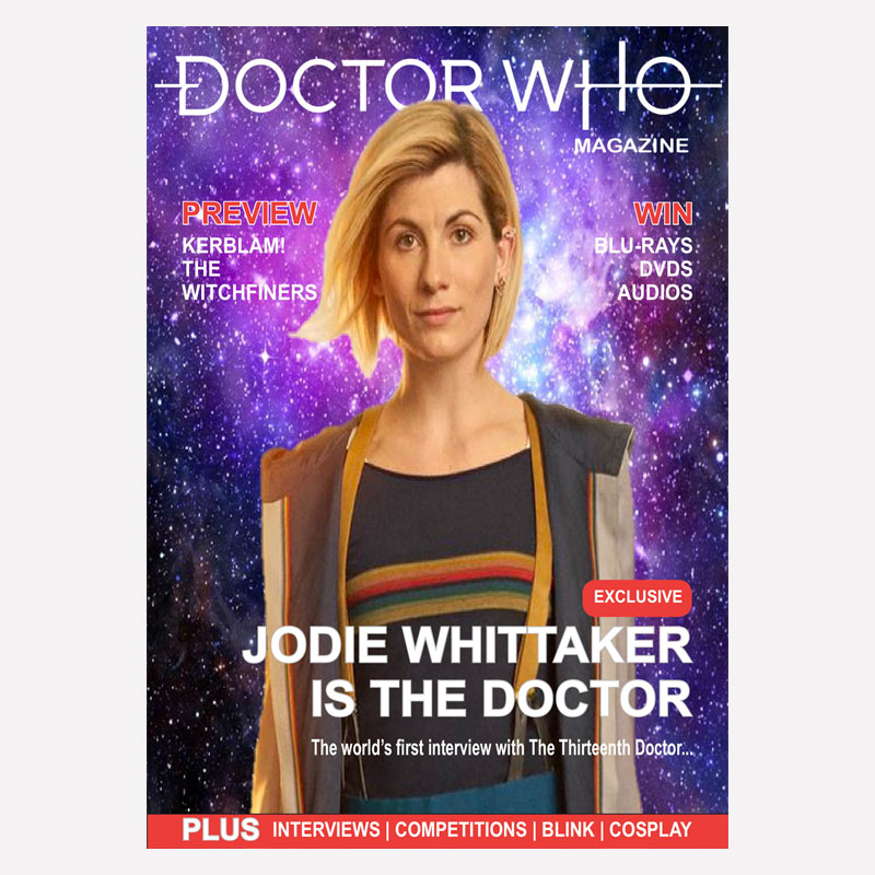 Dr Who Magazine Cover MockUp
