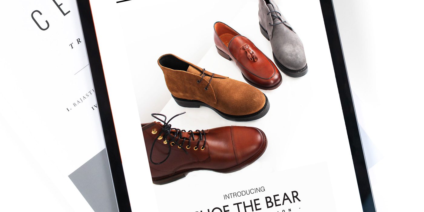 Pritchards Shoe The Bear AW19 collection email campaign