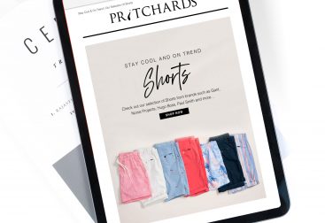 Pritchards Shorts Email Campaign