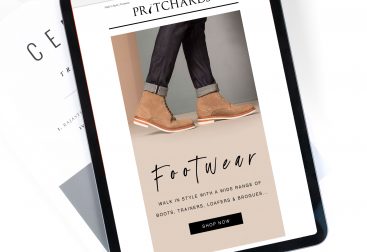 Pritchards Footwear Email Campaign