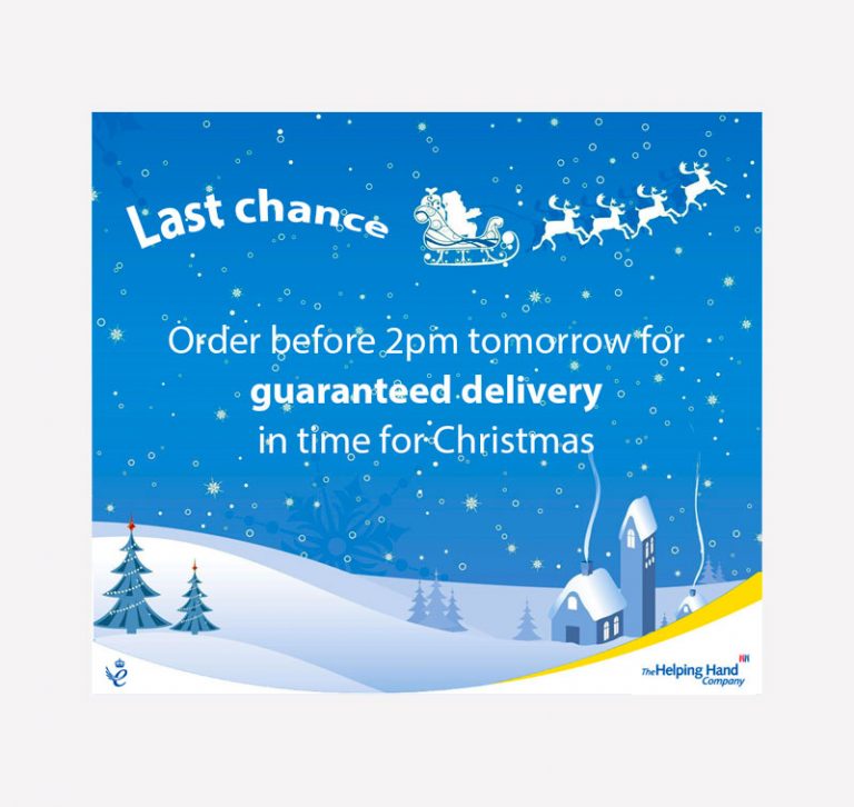 Christmas Delivery Last Chance Delivery Graphic