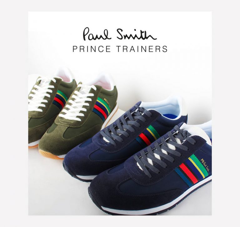 Pritchards: Paul Smith Prince Trainers Email Graphic