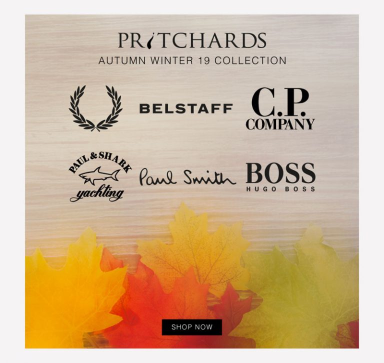 Pritchards AW19 Email Graphic