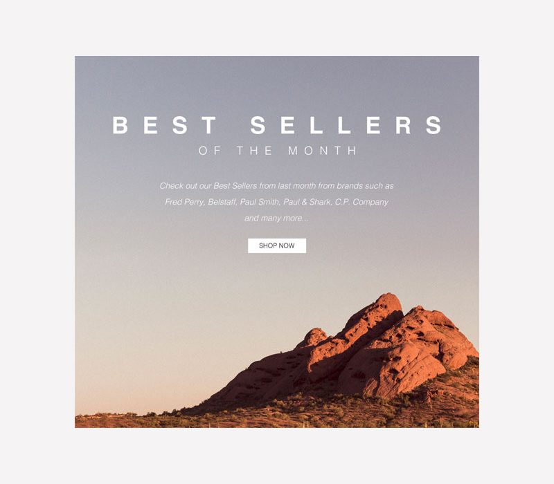 Pritchards Best Sellers of the Month Email Graphic