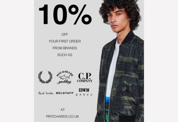 Pritchards 10% off Your First Order Graphic