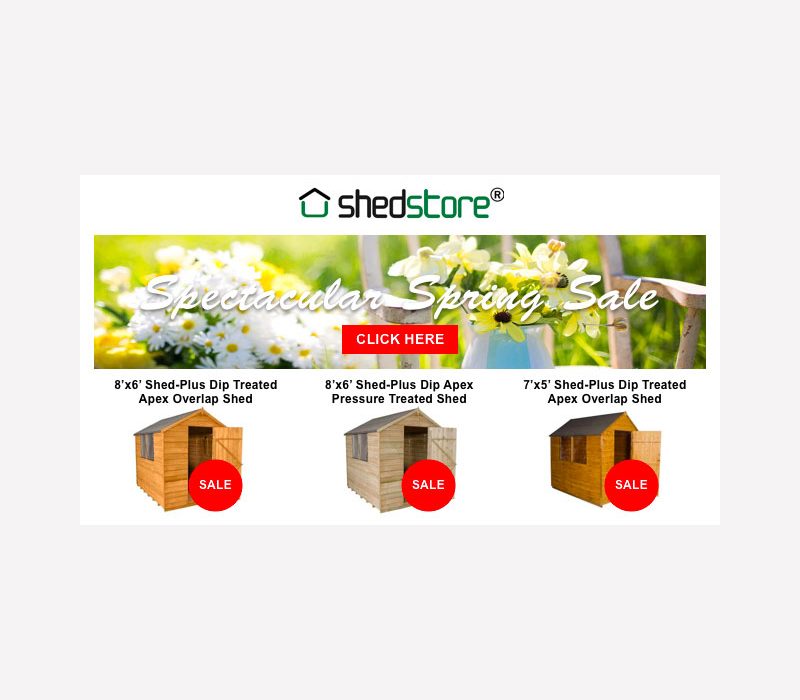 Shedstore Email Graphic
